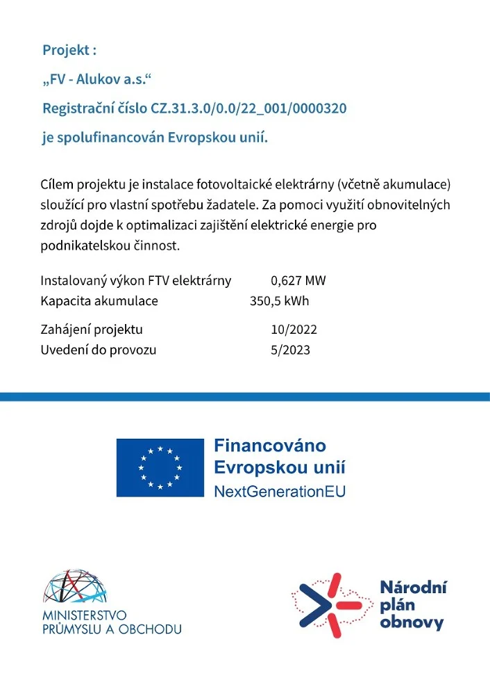 FV-Projekt Alukov